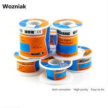 Механический припой, проволока 0,2 мм, сварочная проволока, очистка, канифоль, ядро, высокая яркость, MCN, низкая температура плавления, паяльные инструменты