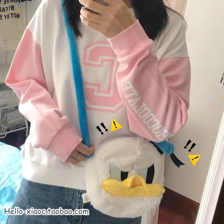 Мультяшный Дональд Дак ЦУМ Салли Плюшевые кошельки клубника медведь одна