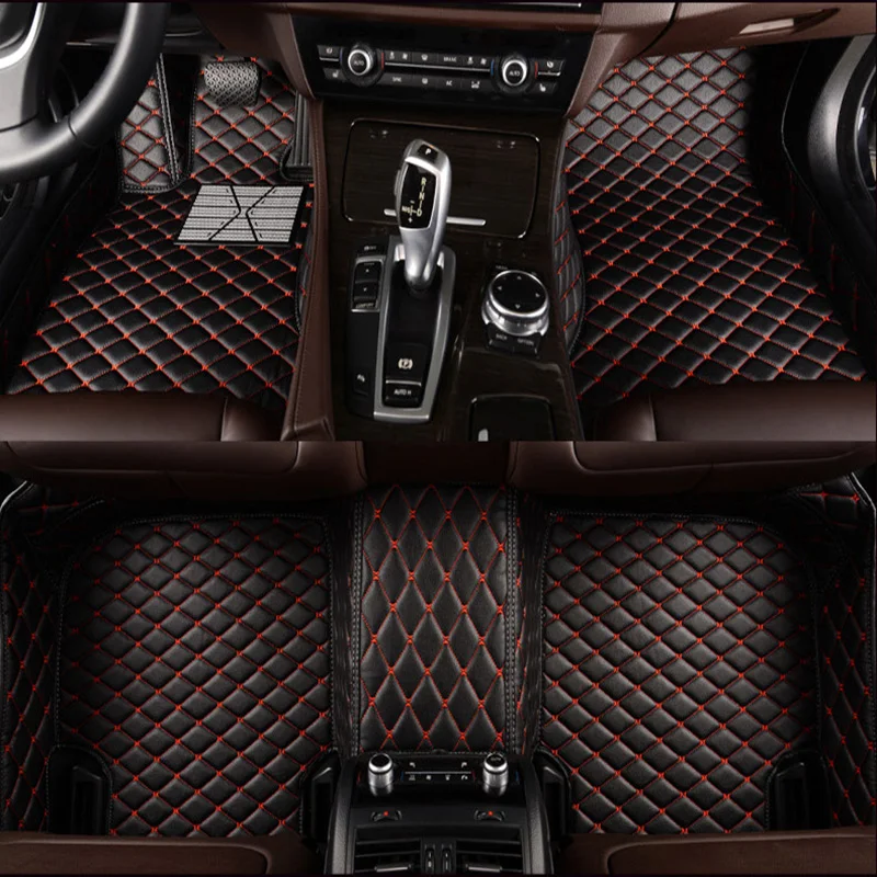 HLFNTF пользовательские автомобильные коврики для Jaguar все модели XE XF XJ F-PACE F-TYPE бренд фирма мягкая автомобильные аксессуары авто коврик