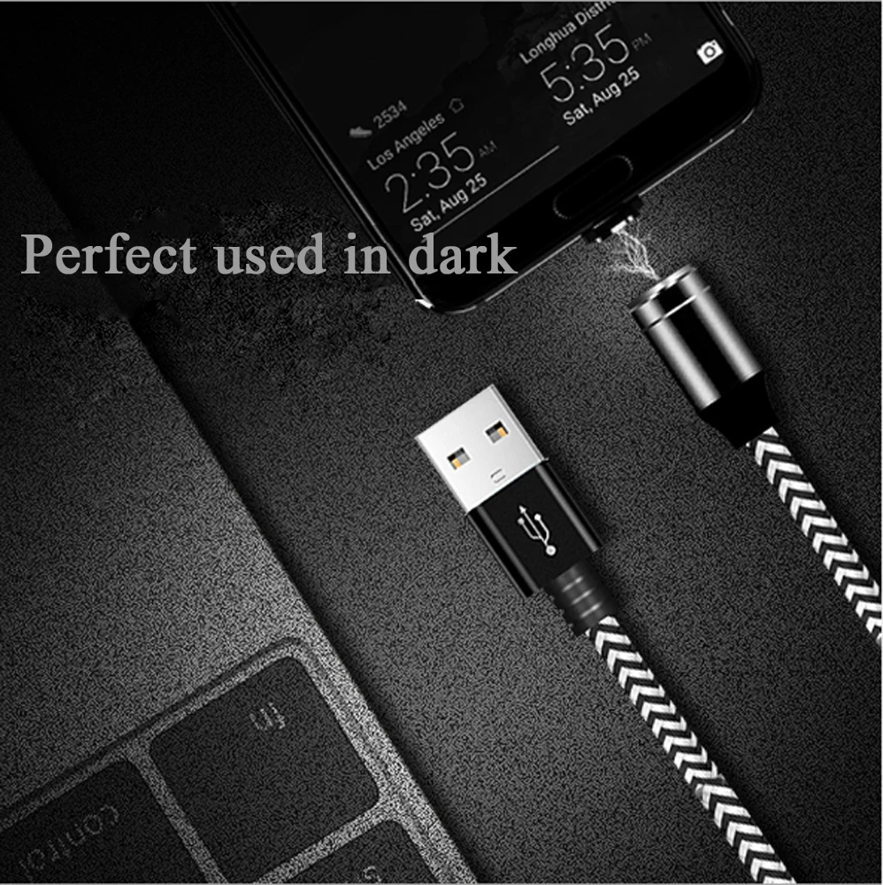 

Magnet Charging Data Cable Micro USB Type C For iPh Magnetic USB Cable For Huawei for Xiaomi Mobile Phone Cable