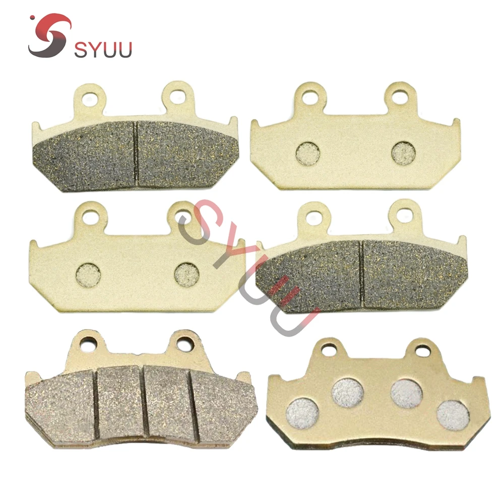 Motorcycle Front and Rear Brake Pads for Honda GL 1500 Goldwing (1988