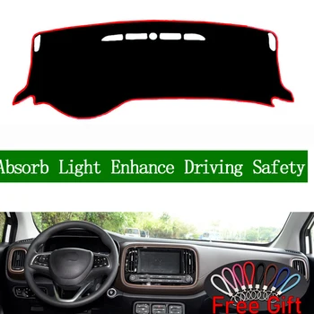 

For GAC Trumpchi GS3 2017 Dashboard Cover Sun Shade Non-slip Dash Mat Pad Carpet Car Stickers Interior Accessories