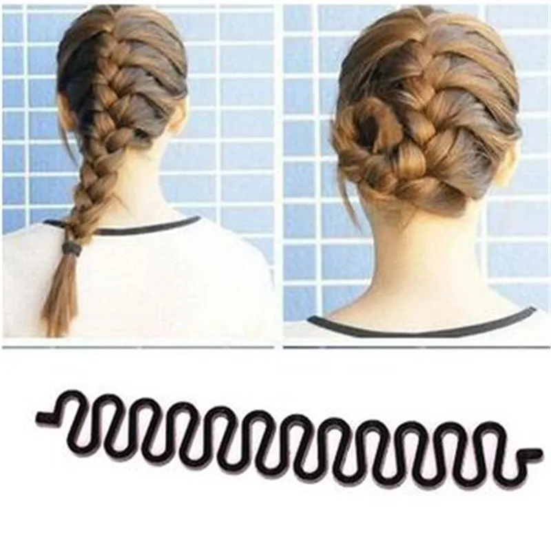 

Fashion Hair Braiding Braider Tool With Magic Hair Twist Styling Bun Maker Vintage Hair Style Braider For Women/Girl/Lady NNyh