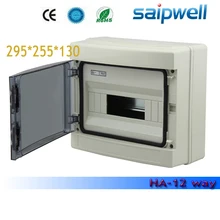 Saipwell 2014 Hot Distribution Box IP66 12 ways Waterproof Plastic Distribution Box HA series