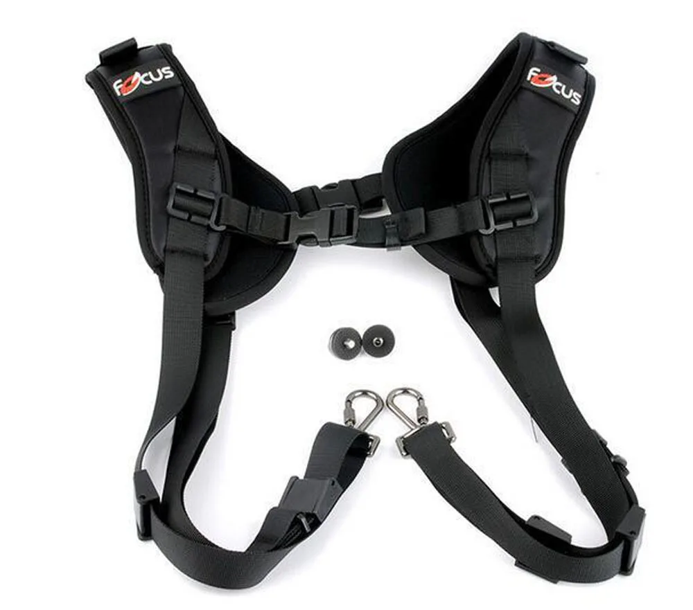 

Focus F1 F-1 Quick Rapid Camera dual Shoulder Sling Black Strap Sling Sponge Pad For DSLR Camera