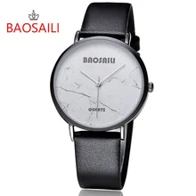 BAOSAILI Black and White Men Minimalist Sport Luxur Fashion Simple Quartz Watch Creative Neutral wristwatch Relogio Male 20