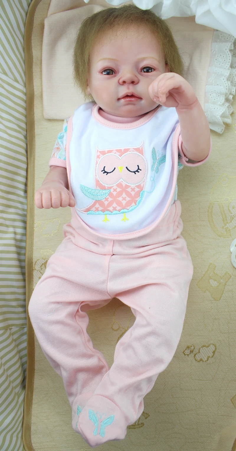 22 inch full body silicone baby