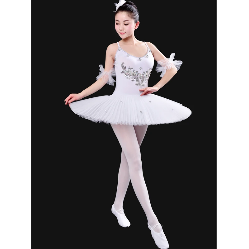 

Ballet Tutus Kids Swan Lake Ballet Dress Pancake Tutu Leotard Ballet Clothing For Girls