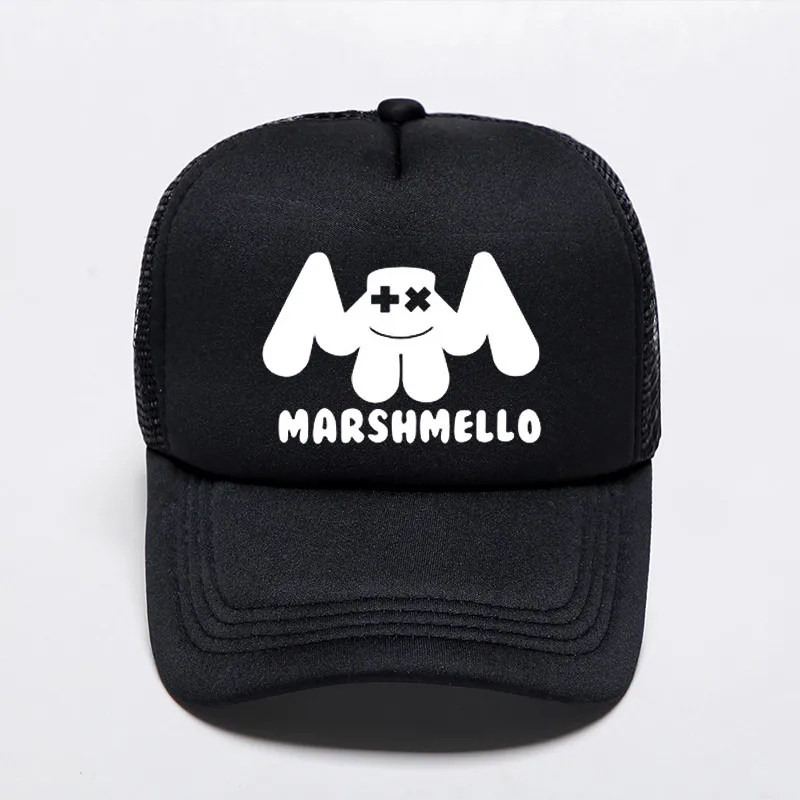 Новая мода Marshmello Ghost Hand бейсбольная кепка панк рок группа хип хоп женская мужская