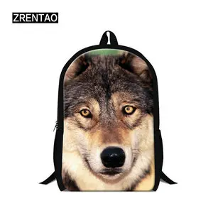 wolf schoolbag