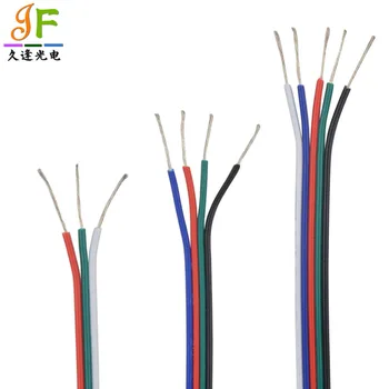 

10M 2pin 3pin 4pin 5pin 6pin 22AWG Led Strip Cable Wire For 5050 WS2812B RGBW Strip Light Extension Extend Wire Cord Connector