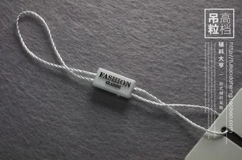 

500PCS "Fashion Classic" clothes seal/ plastic seal tag/string lock /string buckle/string hang tag/STRING SEAL