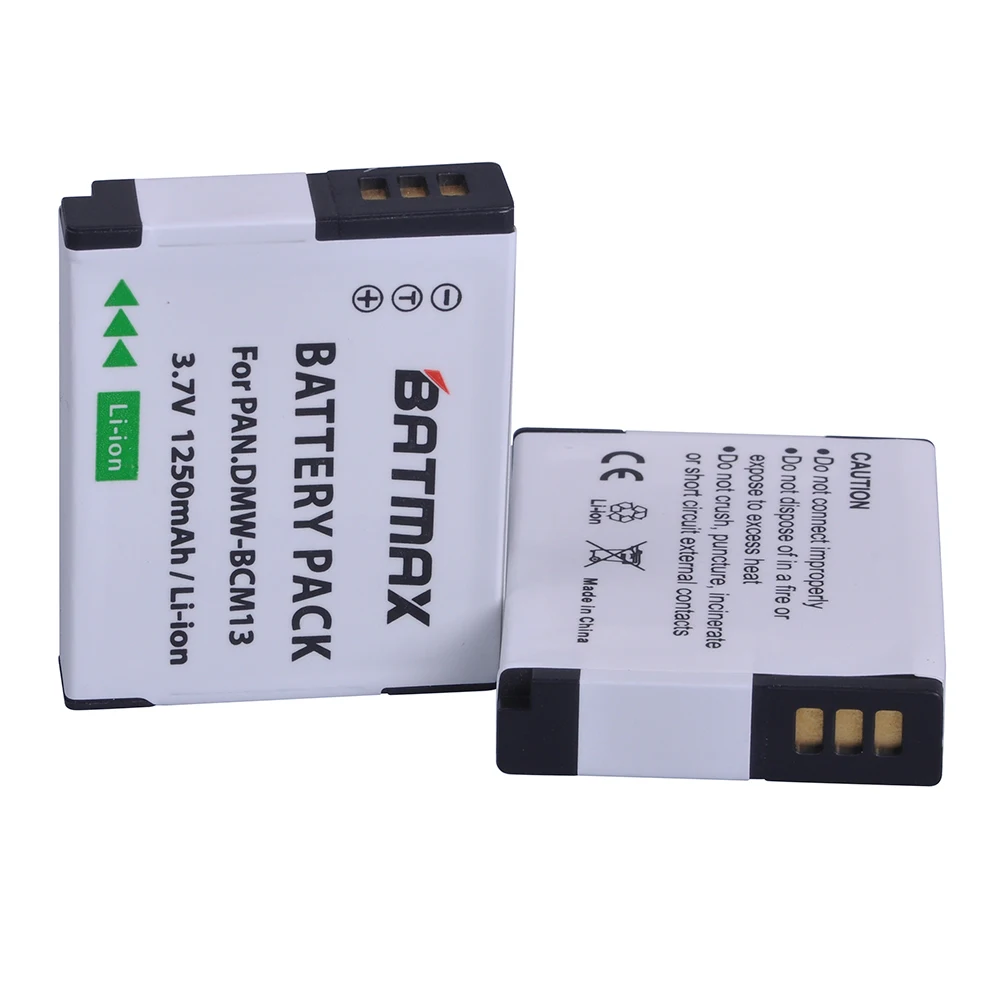 2 шт. DMW-BCM13E DMW-BCM13 BCM13 батарея+ ЖК-зарядное устройство для Panasonic Lumix ZS40/TZ60, ZS45/TZ57, ZS50/TZ70, ZS27/TZ37, TZ41