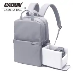 CADeN Камера сумка Dslr Камера Рюкзак Цифровой Камера видео сумка Водонепроницаемый ноутбук 14 "Школьная Повседневная Фото сумка для Canon nikon