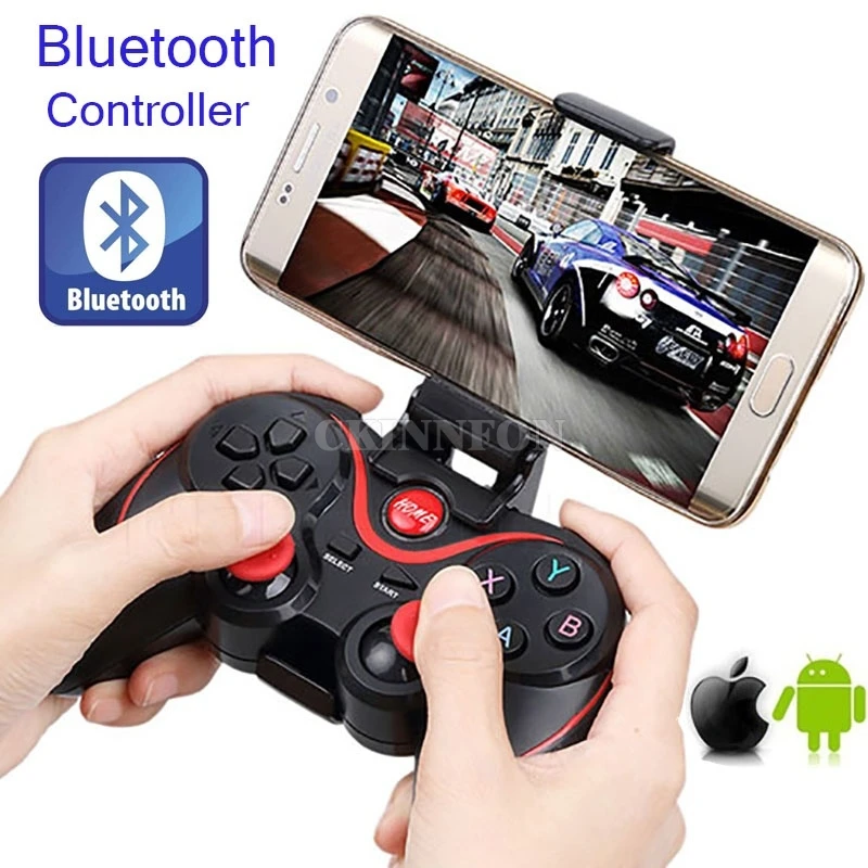 30Pcs/Lot Wireless Gamepad Bluetooth 3.0 Game Controller Joystick Support for Android/iOS | Электроника