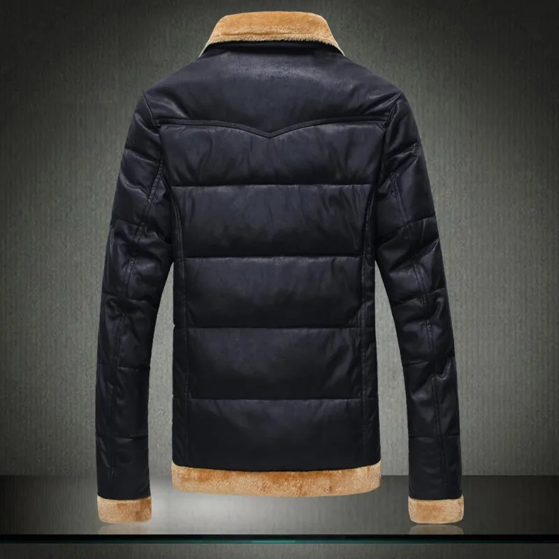 suede leather jacket black 02