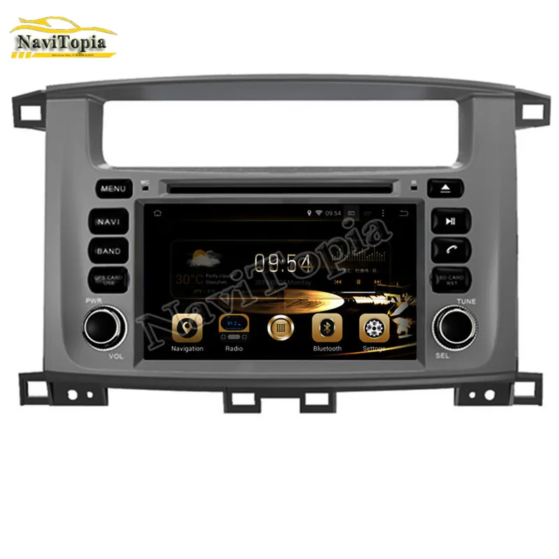 

Ectwodvd 4G RAM Octa Core Android 6.0 Car GPS Navigation for Toyota LAND CRUISER 100 1998-2007/LC 100/for Lexus LX 470 Car DVD