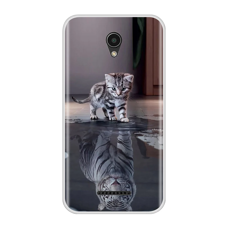 Чехол для Lenovo A1010a20 A2016a40 Мягкий Силиконовый ТПУ чехол накладка с модным рисунком