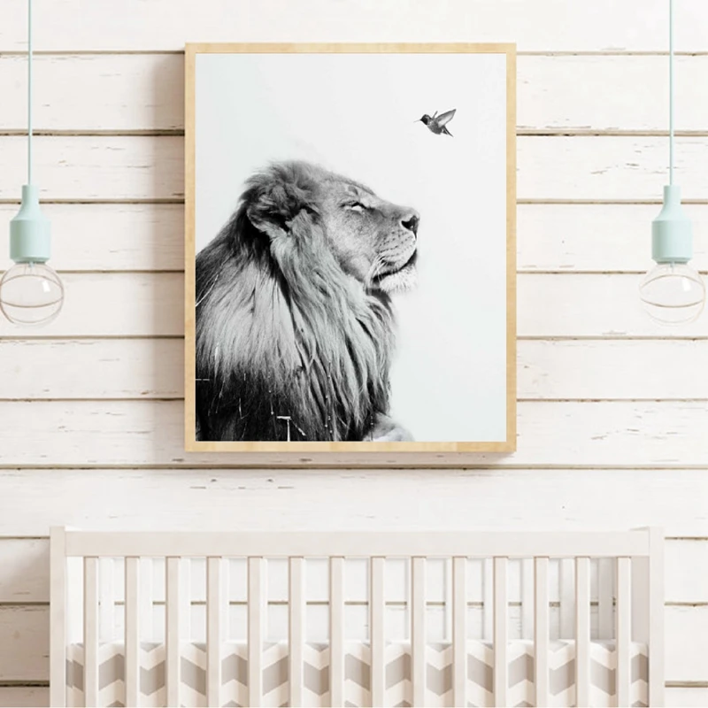 Lion Canvas Art Prints Home Decor