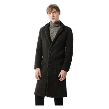 

New Arrival Slim Coat Autumn Jacket Trench Coat Men Brand Clothing Fashion Mens Long Coat Top Male Overcoat M-3XL