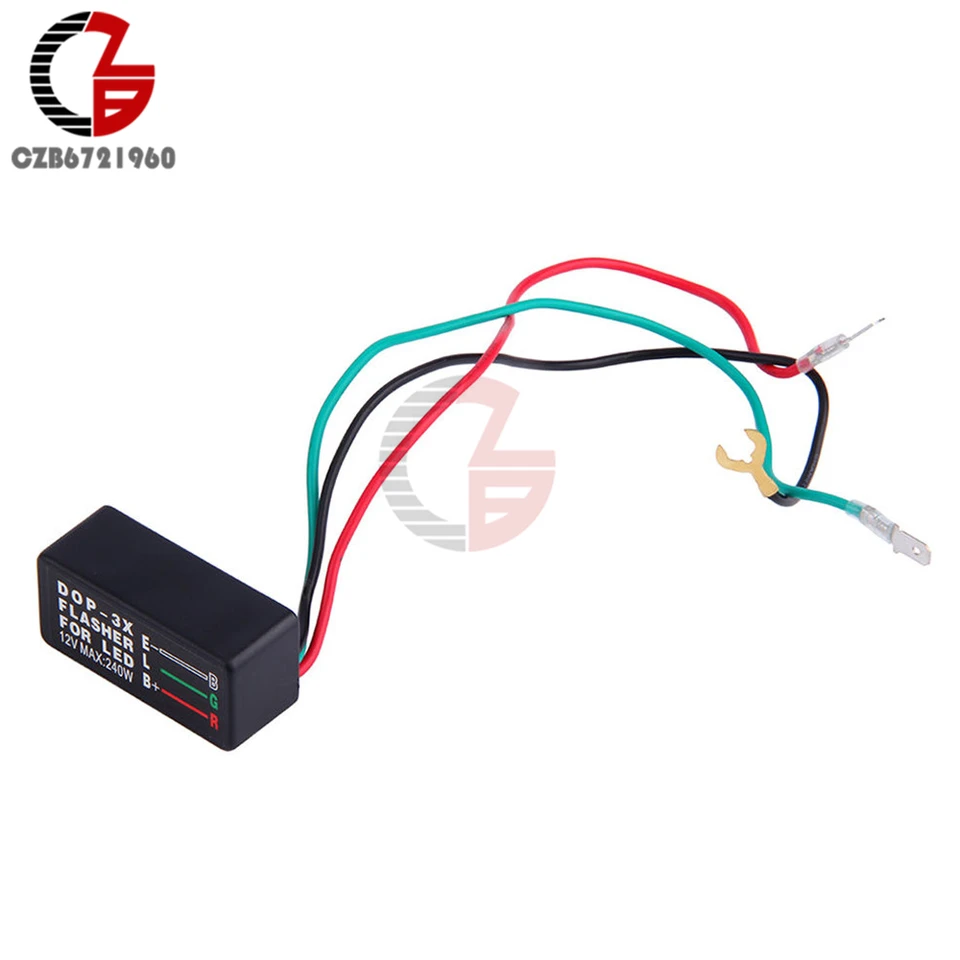 Relè Lampeggiatore Per Frecce Moto/Scooter – 3 Pin, 12V, Universale Per GY6 50-250cc, ATV