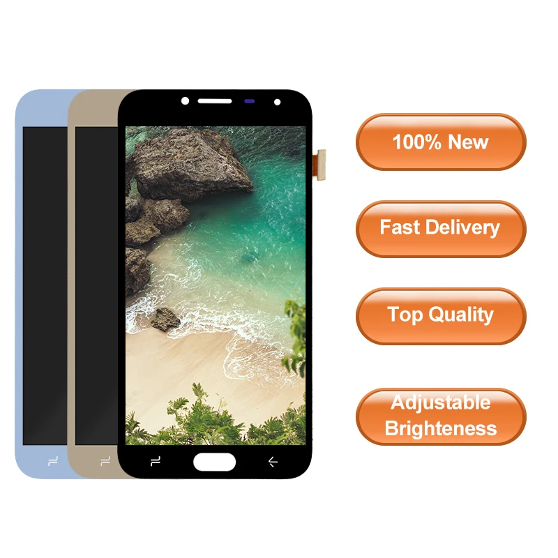 

Brightness Adjustment For Samsung Galaxy J4 J400 SM- J400F J400H J400G / DS LCD Display Touch Screen Digitizer Assembly