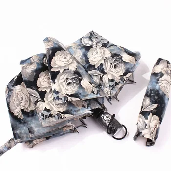 

Automatic Big Strong Umbrella Rain Women for Two People Anti-UV Rain Sunshine Windproof Umbrellas for Women Ladies Fashion 60U65