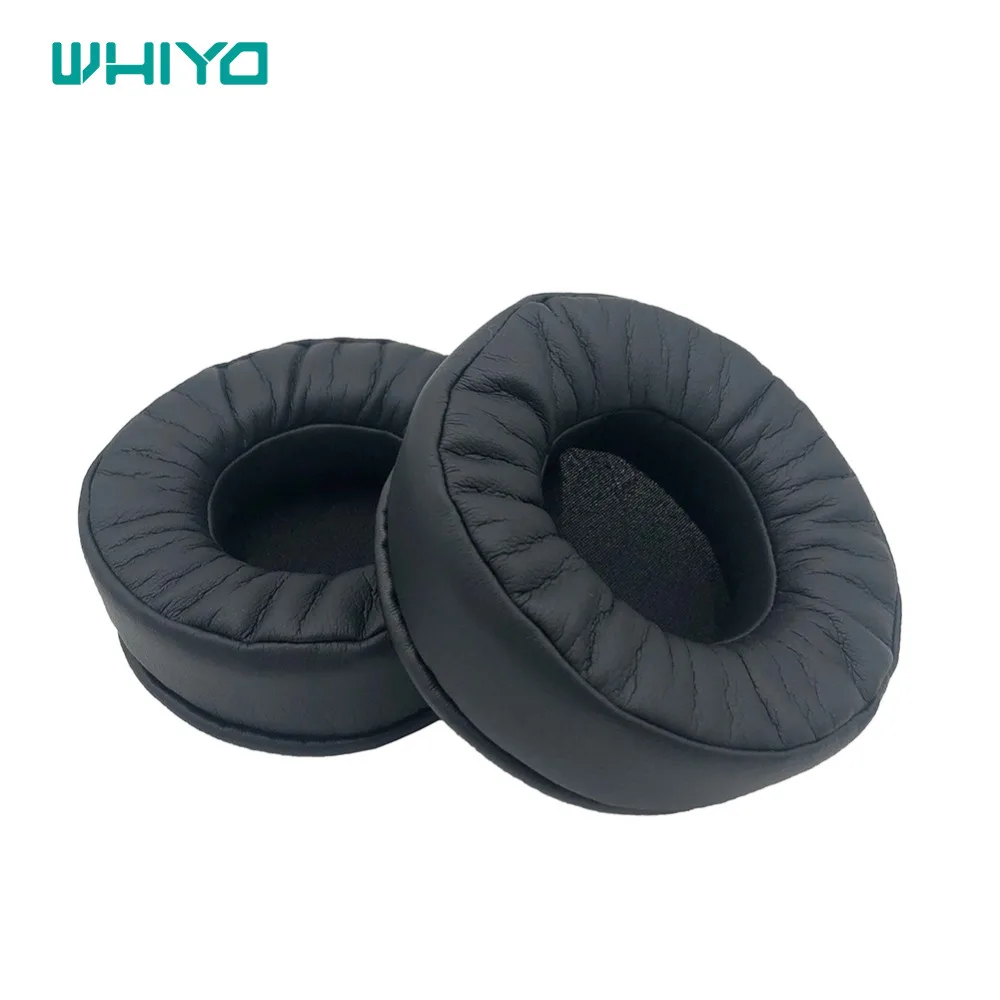 

Whiyo 1 pair of Protein Leather Memory Foam Earpads Foam Cushion Cover Replacement Ear Pads Spnge for Bluedio Victory Headphones