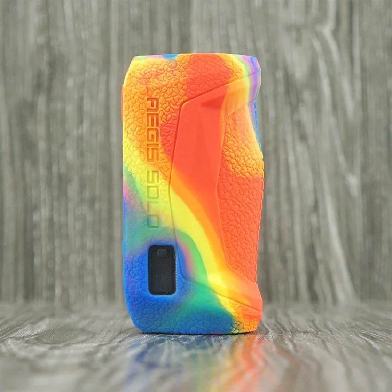 Несколько вариантов силиконовый чехол для GeekVape aegis Solo Box MOD вейпа Резиновая кожа