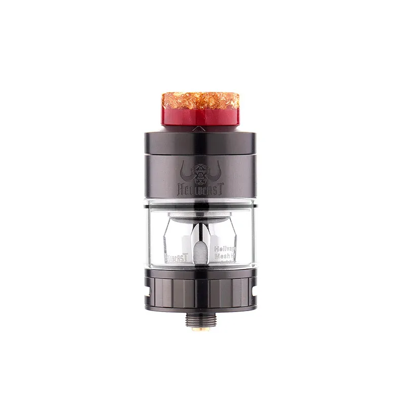 Электронные сигареты Hellvape Hellbeast Sub ohm Tank Hybrid 4,0 мл/4,3 мл/3,5 мл емкость Vape испаритель VS Hellvape Rebirth RDA - Цвет: Серый