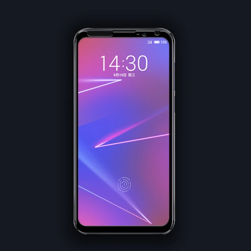 3D закаленное стекло для Meizu 16X полноэкранная защитная пленка 9H 16X|Защитные стёкла