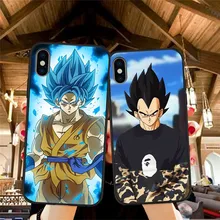 Dragon Ball Goku For iPhone X XR XS Max 5 5S SE 6 6S 7 8 One Plus 5 5T 7 Pro Oneplus 6 6Tphone Case Cover phone Funda Coque Etui