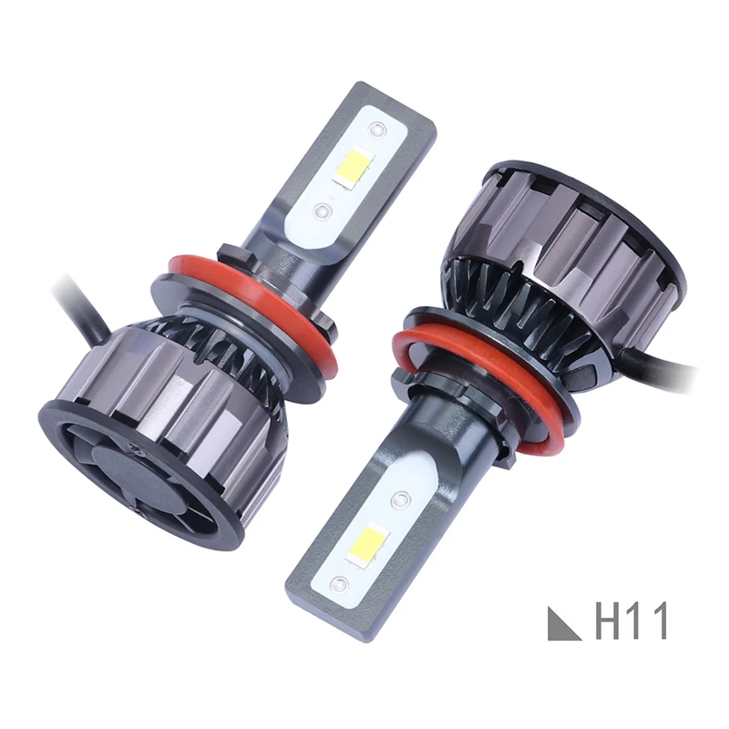 

Replace LED Headlight Accessory Pair Car Auto Set IP67 2pcs Light Bulb XHP35 H11 Waterproof
