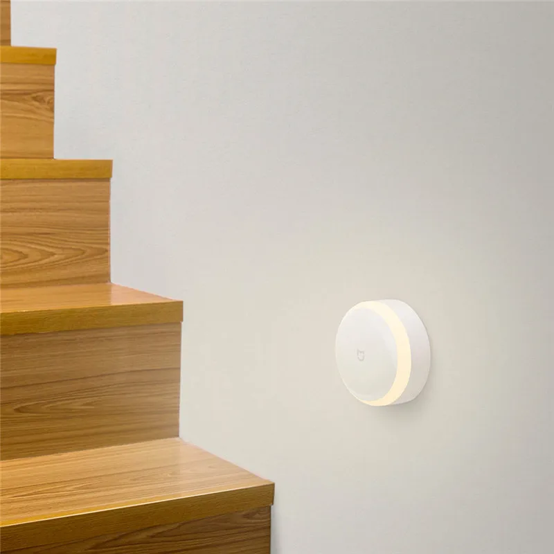 Xiaomi Mijia датчик движения светильник светодиодный коридор ночной Светильник тела