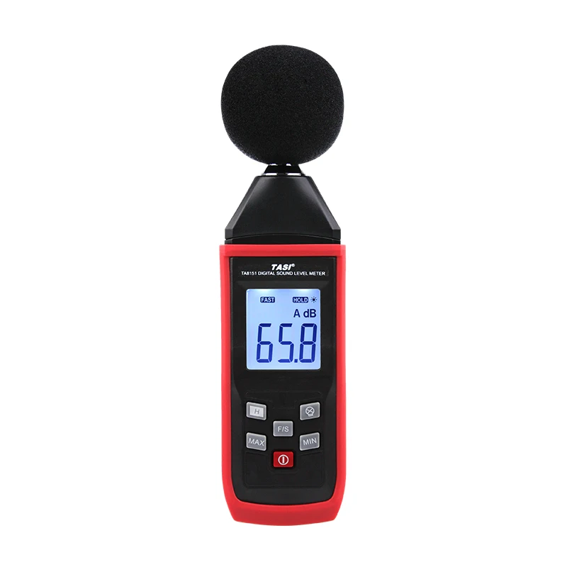 

TASI TA8151 Digital Sound Level Meter 30~130dB Noise Meter LCD Display Backlight