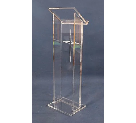 

Floor Standing Cheap Transparent Speaker Stands Acrylic Rostrum Acrylic Podiums Pulpits Acrylic Lectern Pulpit