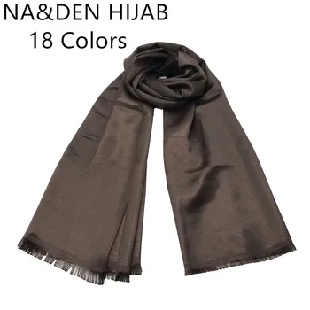 

1PCS New Solid Color with tassel Soft fashion shawls viscose cotton Muslim hijab woman scarves pashmina viscose scarf hot sale