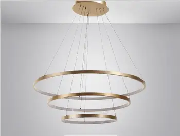 

Post-modern led chandelier Nordic art restaurant bar chandelier simple creative personality large living room bedroom lamps led