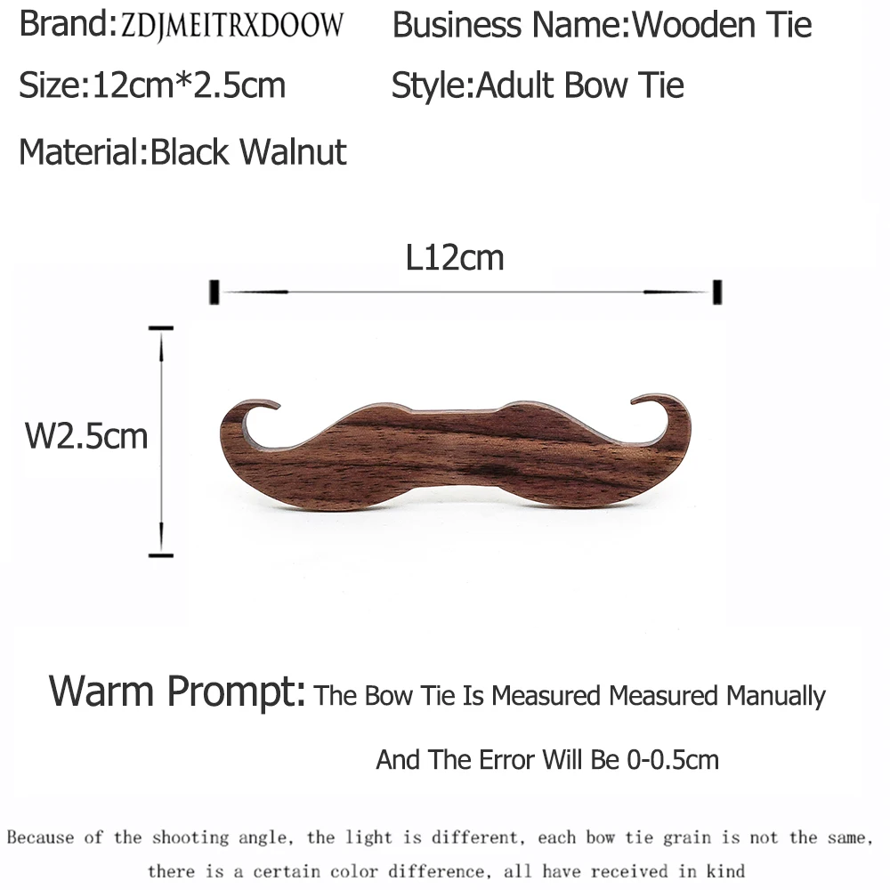 100 шт. борода полупроизводство галстуки для мужчин деревянный галстук