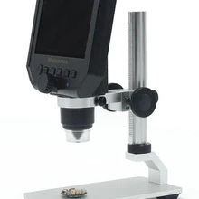 Цифровой видео микроскоп 600X4," 3.6MP светодиодный Лупа microscopio для обслуживания мобильных телефонов QC/промышленная Инспекция+ подставка