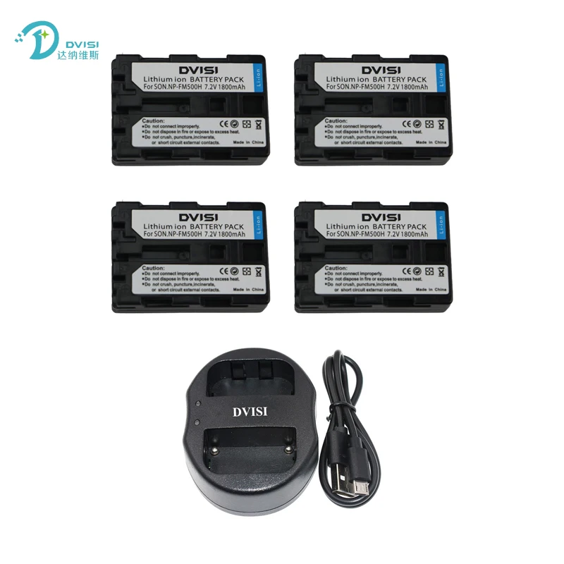 Цифровой аккумулятор с двумя USB портами для камеры Sony A57 A65 A77 A350 A550 A580 A900 7 2 в 1800