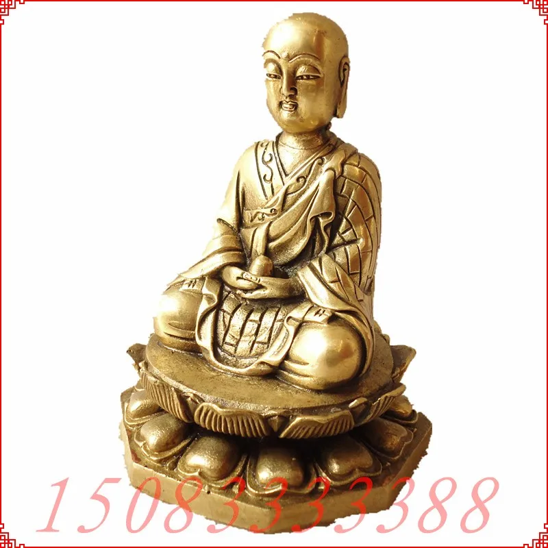 

Bronze statue copper big bodhisattva ksitigarbha decoration