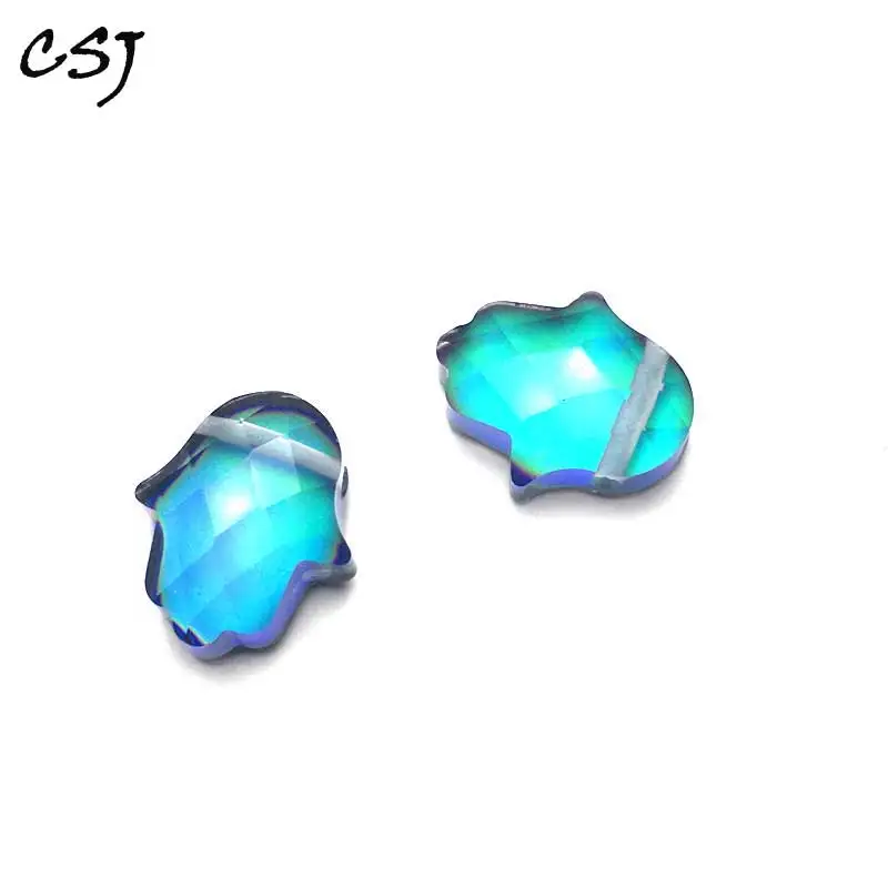 

CSJ Created Diaspore Zultanite Loose Gemstone Palm Checkerboard Cut Necklace Diy Jewelry Color Change Stone Under Temperature
