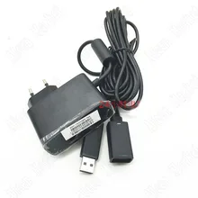 50pcs Free Shipping Original Somatosensory Adapter Charger Power Supply With USB Adapter For Xbox360 Kinect