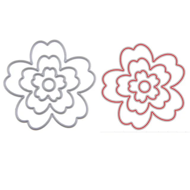 flower metal cutting dies stencils for scrapbooking album paper card