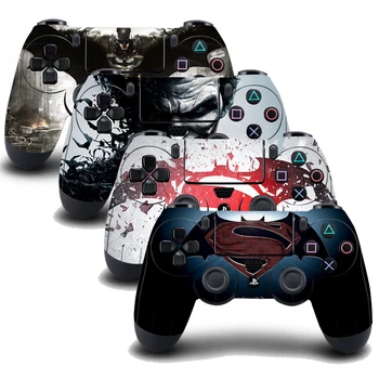 

4PCS PS4 Batman Controller Skin Sticker Decal Cover for Playstation4 PS4 Wireless Controller