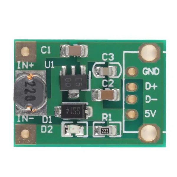 

DC-DC 1V-5V To 5V 500mA Boost Converter Step Up Power Module