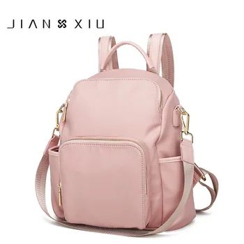 

JIANXIU Brand Backpack Mochilas School Bags Casual Oxford Backpacks Travel Mochilas Mujer Ultra-light Waterproof New Back Pack