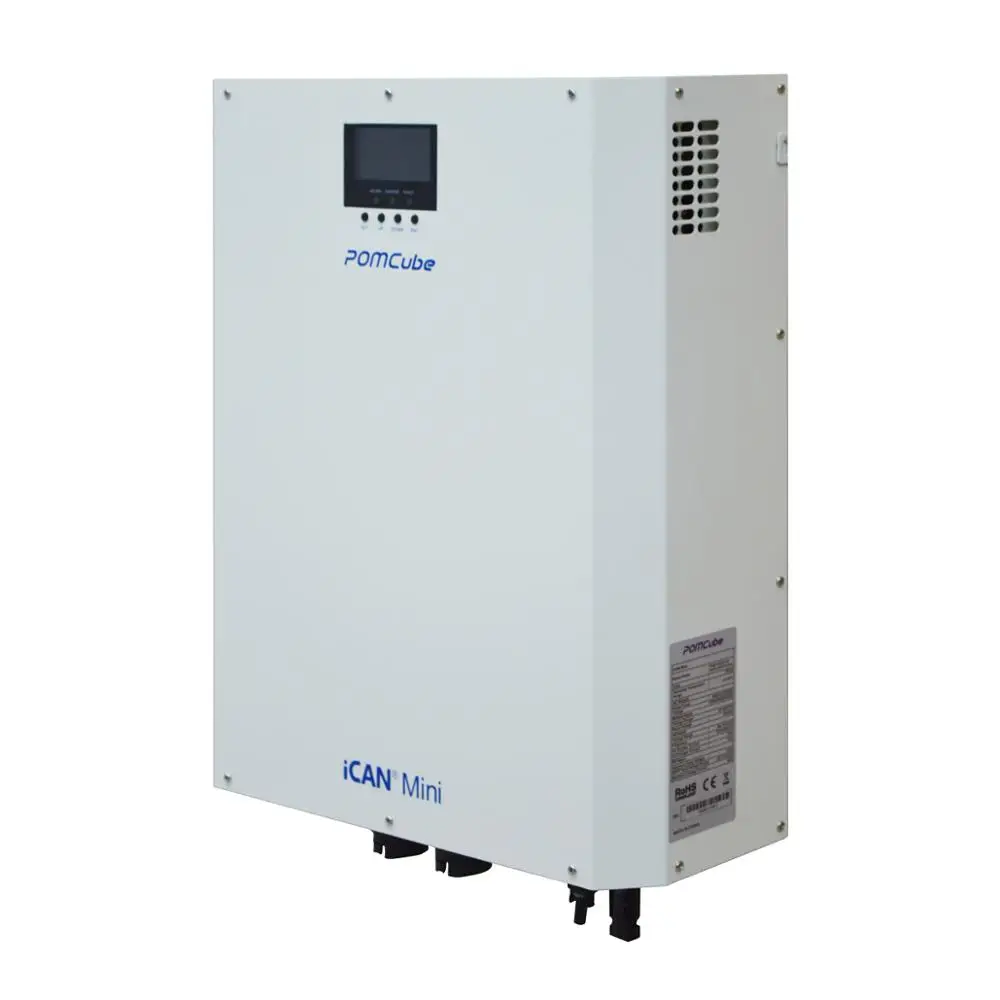 

POMCube iCAN Mini 3.5kW Intelligent Controller, Maintenance-Free Integration of MPPT Charging Controller, Invertor & AC Charger