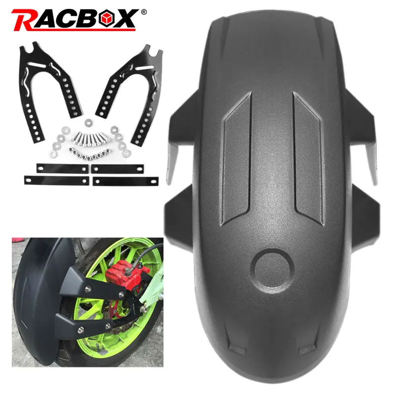 

Motorcycle Mudguards Universal Rear Splash Mud Dust Guard Fender Shield Accessories moto For chopper kawasaki Honda scrambler
